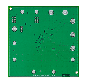 DC2857A Evaluation Board - Bottom View