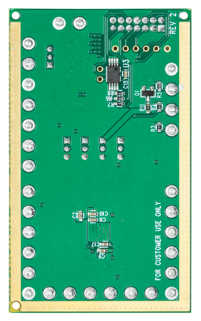 DC2873A-B Evaluation Board - Bottom View