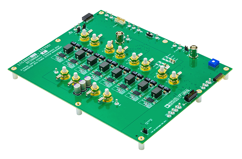 DC2888A-A Evaluation Board Angle
