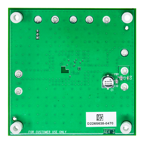DC2822A Demo Board - Bottom View