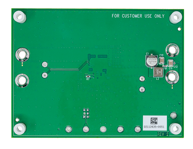 DC2918A Evaluation Board - Bottom View