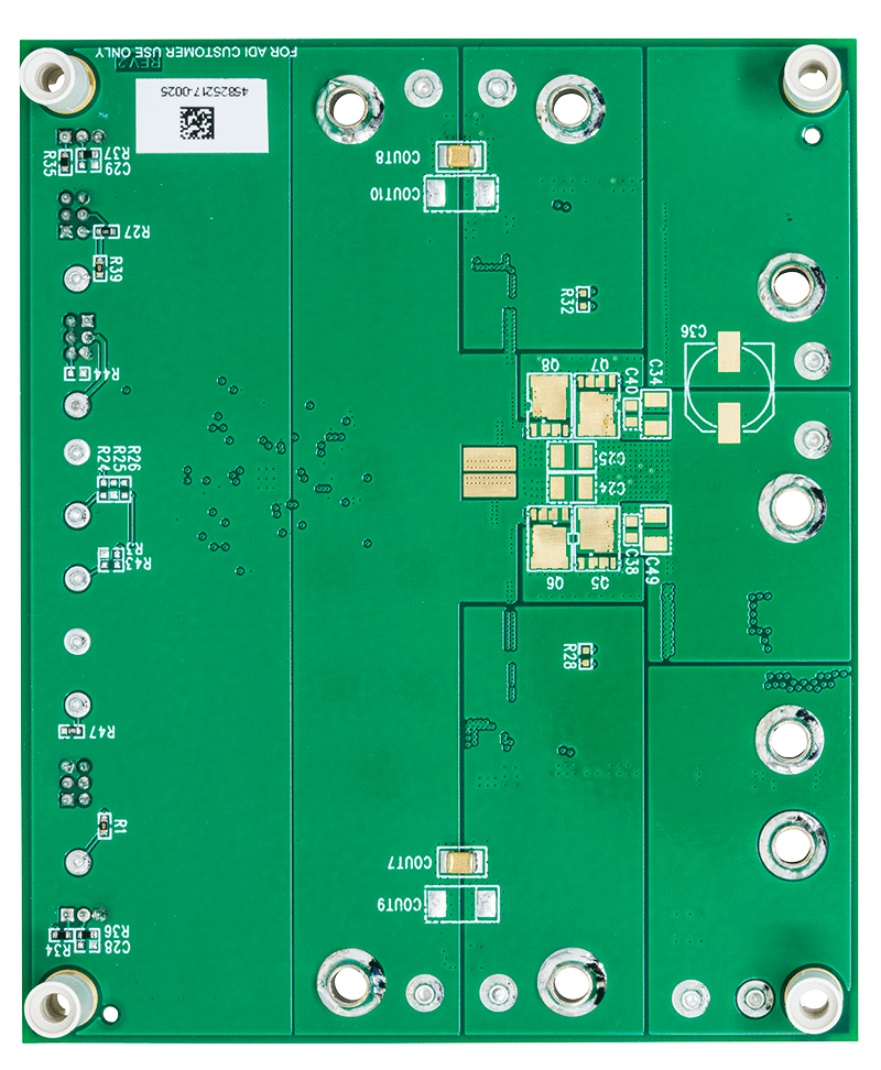 DC2922A-A Evaluation Board - Bottom View