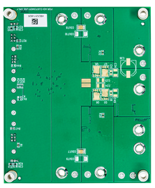 DC2922A-A Evaluation Board - Bottom View