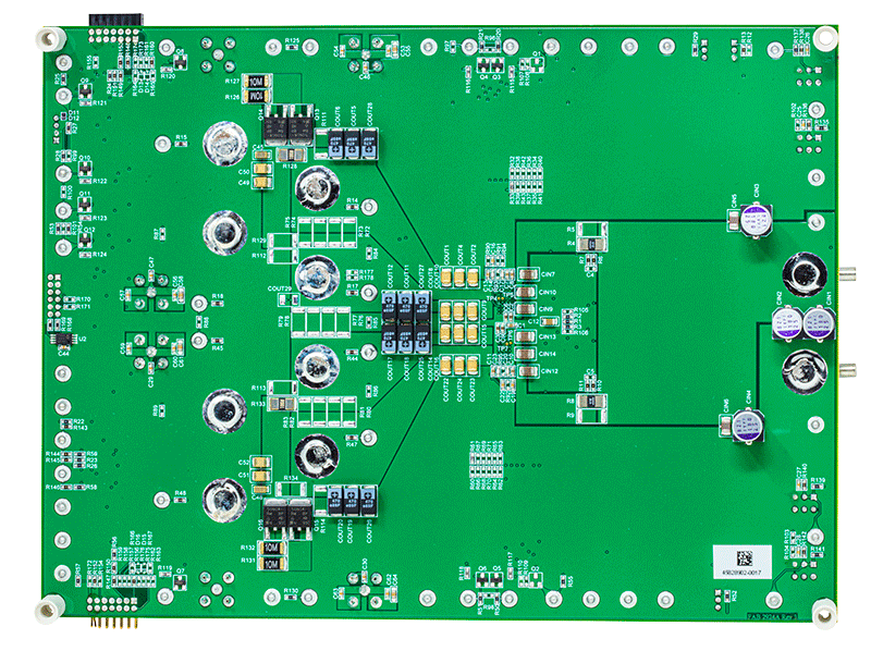 DC2924A-A Evaluation Board - Bottom View