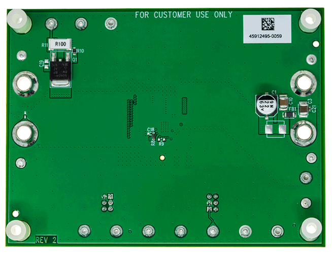DC2929A Evaluation Board - Bottom View