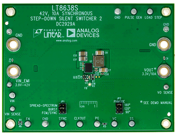 DC2929A Evaluation Board - Top View
