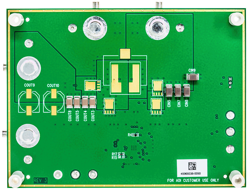 DC2931A Evaluation Board - Bottom View