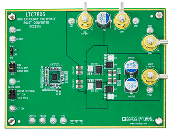 DC2951A Evaluation Board - Top View