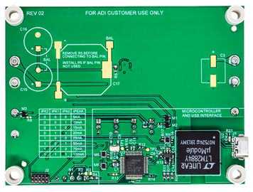 DC2973A Evaluation Board - Bottom View