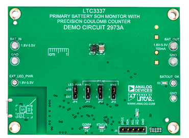 DC2973A Evaluation Board - Top View