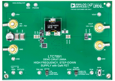 DC2995A Evaluation Board - Top View