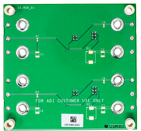 DC3001A-A Evaluation Board - Bottom View