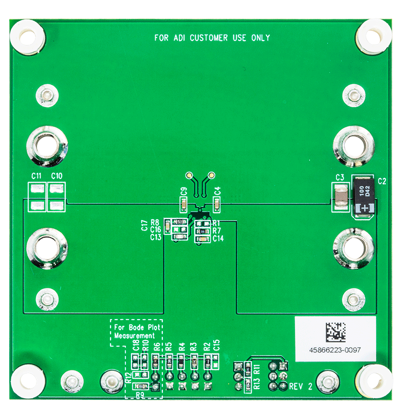 DC3016A Evaluation Board - Bottom View