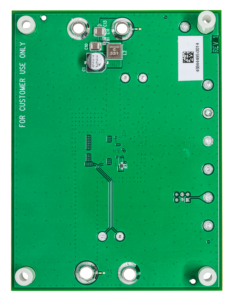 DC3020A Evaluation Board - Bottom View
