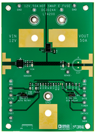 DC3024A Evaluation Board - Top View