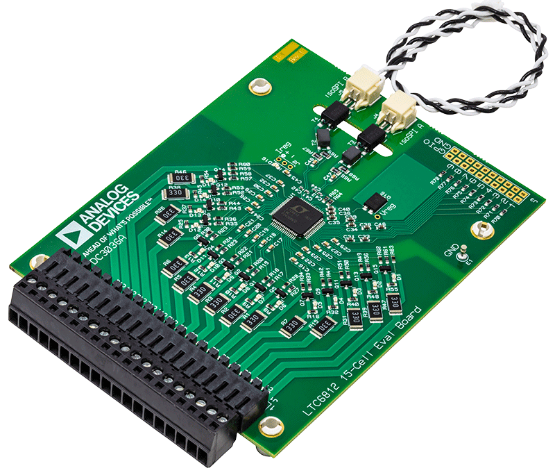 DC3036A Evaluation Board - Angle View
