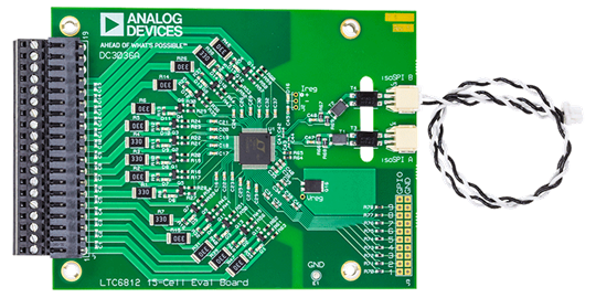 DC3036A Evaluation Board - Top View