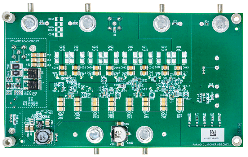 DC3064A Evaluation Board - Bottom View