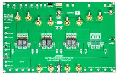 DC3082A-B Evaluation Board - Top View