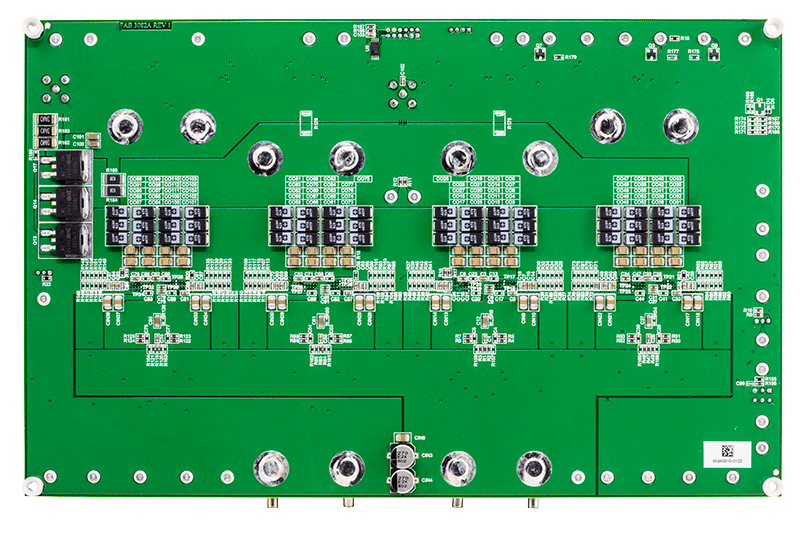 DC3082A-C Evaluation Board - Bottom View