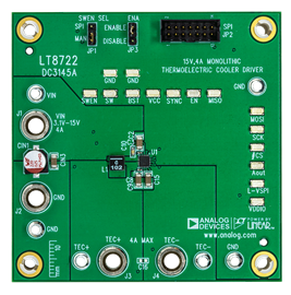 DC3145A Evaluation Board - Top View