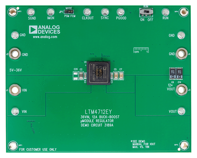DC3189A Top