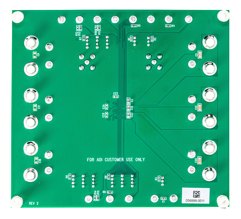 DC3211A Evaluation Board - Bottom View