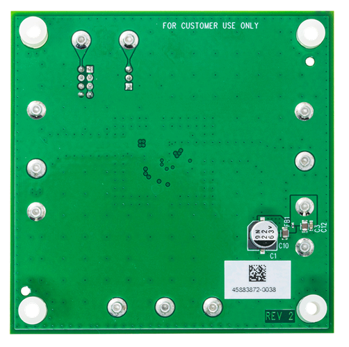 DC3214A Evaluation Board - Bottom View