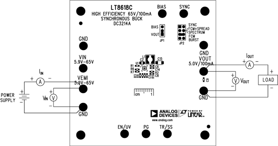 DC3214A - Proper Measurement Equipment Setup