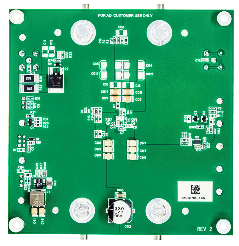DC3230A Evaluation Board - Bottom View