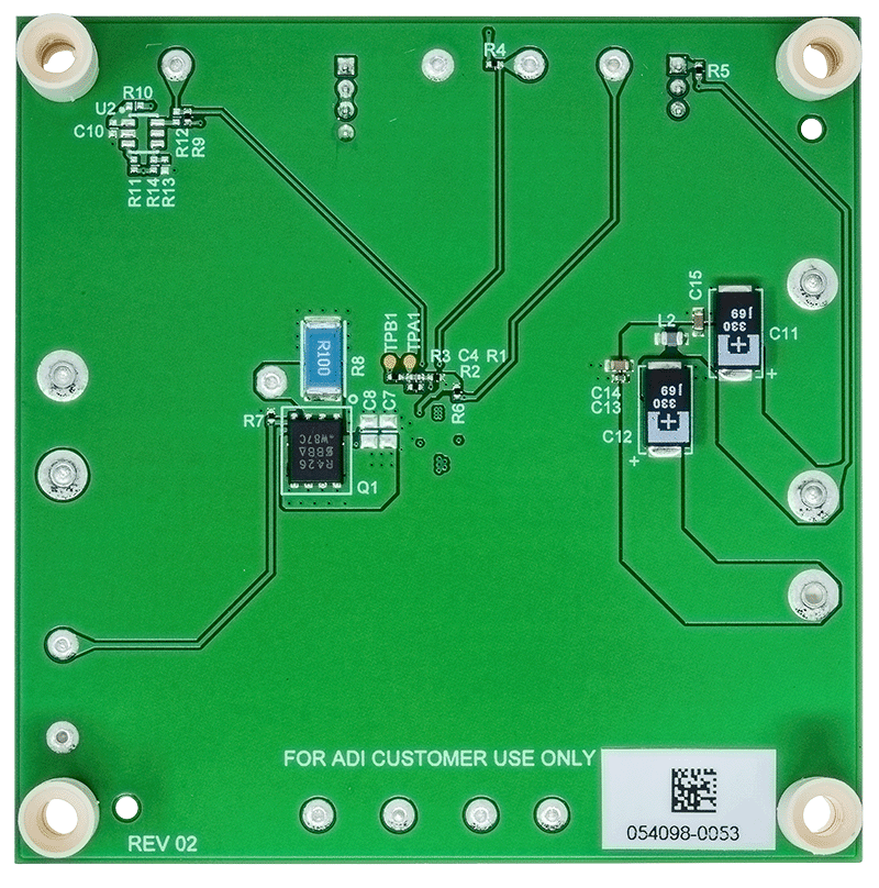 DC3251A Evaluation Board - Bottom View