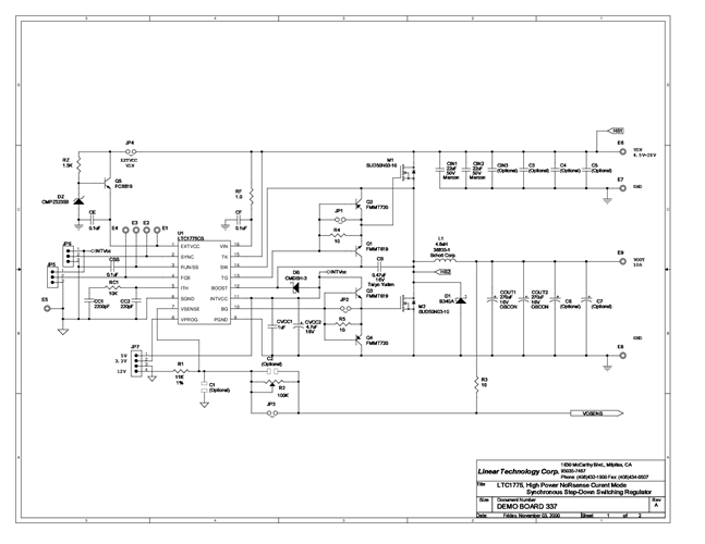 DC337A - Schematic