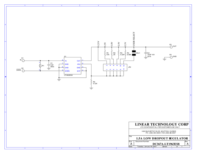 DC367A - Schematic