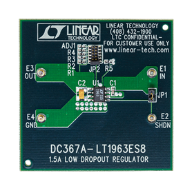 DC367A Evaluation Board - Top View