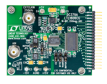 DC379A Evaluation Board - Top View