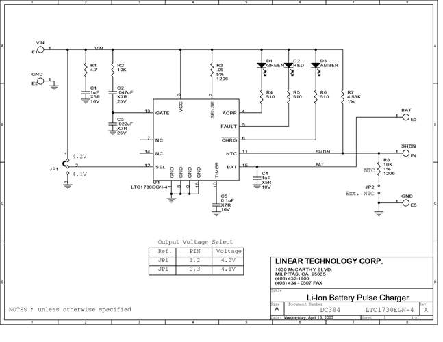 DC384A - Schematic