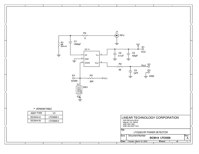 DC391A-A - Schematic