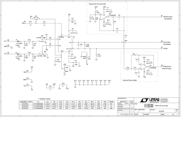 DC427B-A - Schematic