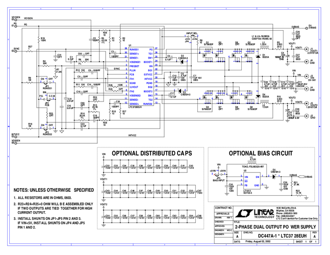 DC447A - Schematic