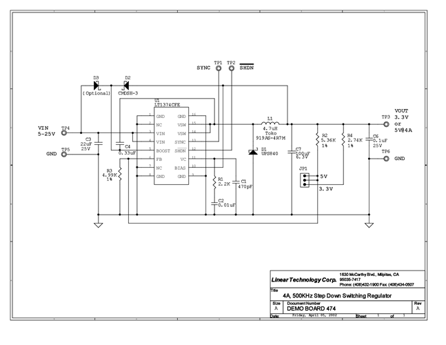 DC474A - Schematic