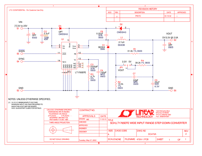 DC476A - Schematic