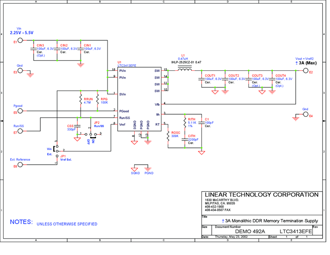 DC492A - Schematic