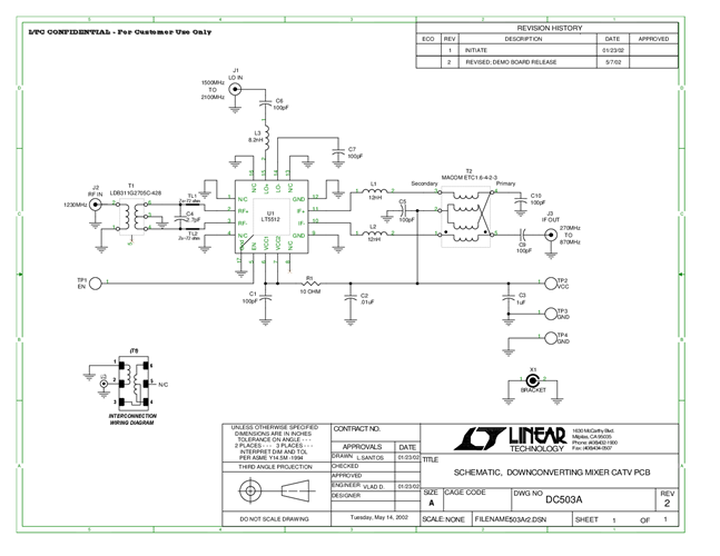 DC503A - Schematic