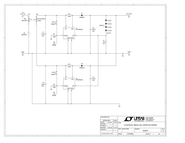 DC507A - Schematic
