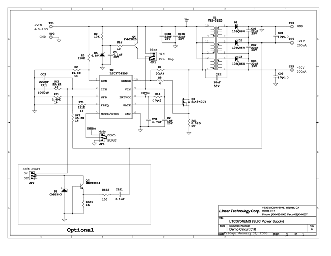 DC518A - Schematic