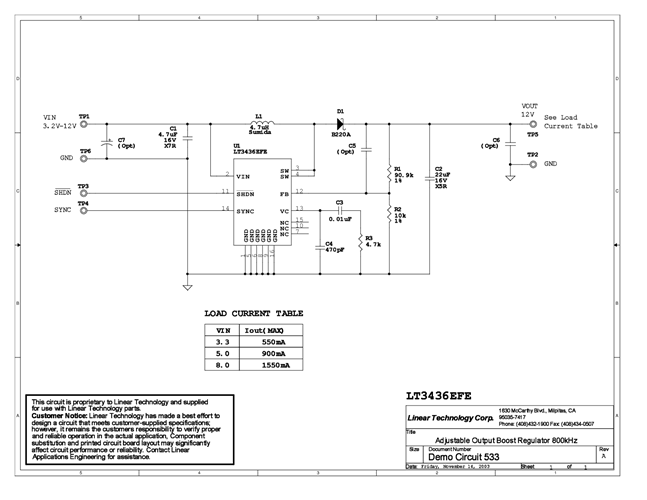 DC533A - Schematic