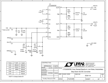 DC611A - Schematic