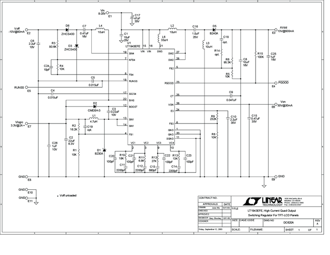 DC620A - Schematic