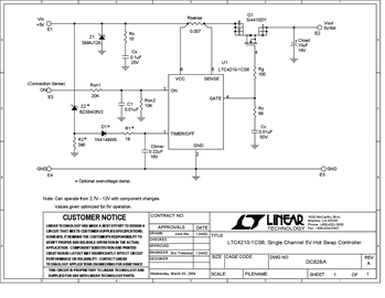 DC628A - Schematic