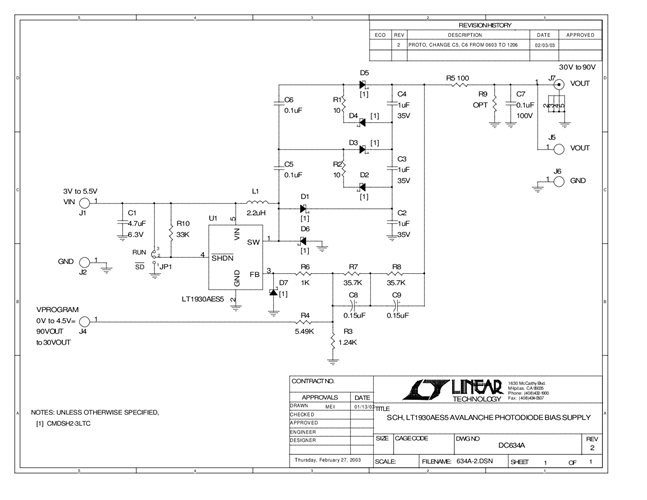 DC634A - Schematic